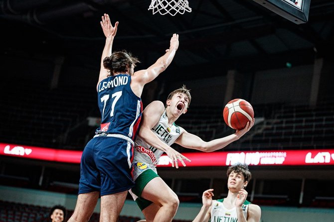 nuotr. FIBA /U-19 pasaulio čempionatas: Lietuva – Prancūzija 