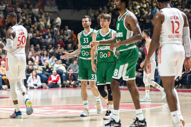 nuotr. zalgiris.lt/Kauno „Žalgiris“ – Belgrado „Crvena Zvezda“