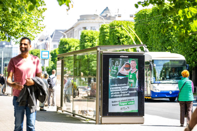 nuotr. zalgiris.lt/Žinutė Rygoje apie Rolandą Šmitą