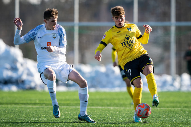 nuotr. „Virsliga“/Faustas Steponavičius (dešinėje)