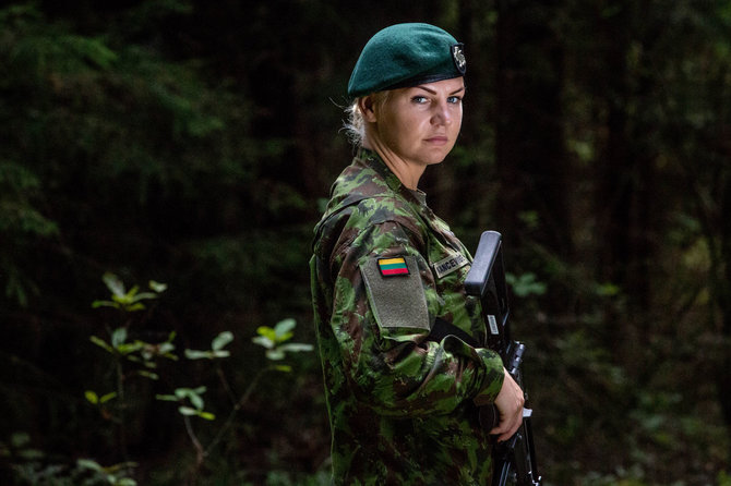 Vidmanto Balkūno / 15min nuotr./Greta Kancevičiūtė. Lietuvos kariuomenė. 