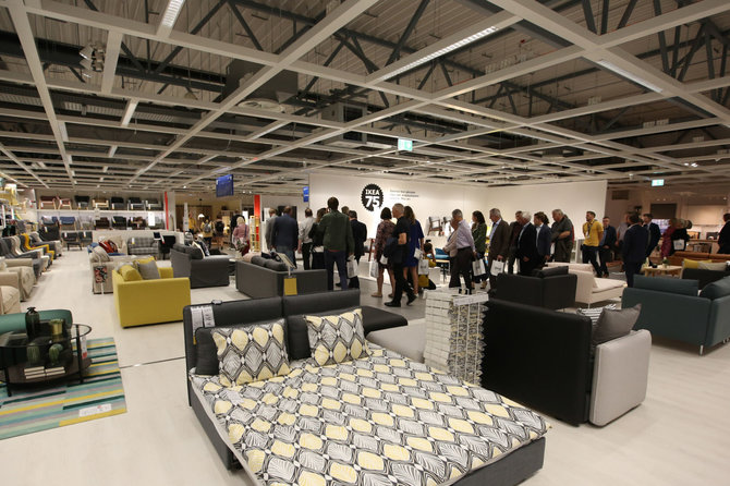 Vidmanto Balkūno / 15min nuotr./Rygoje atidaryta IKEA parduotuvė