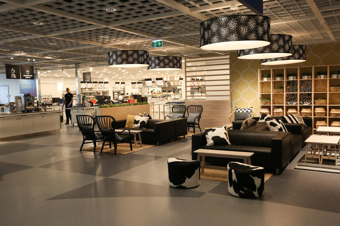 Vidmanto Balkūno / 15min nuotr./Rygoje atidaryta IKEA parduotuvė
