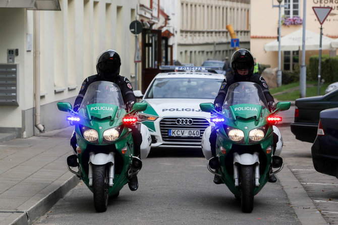 Vidmanto Balkūno / 15min nuotr./Sostinėje policija ruošiasi būsimam popiežiaus vizitui