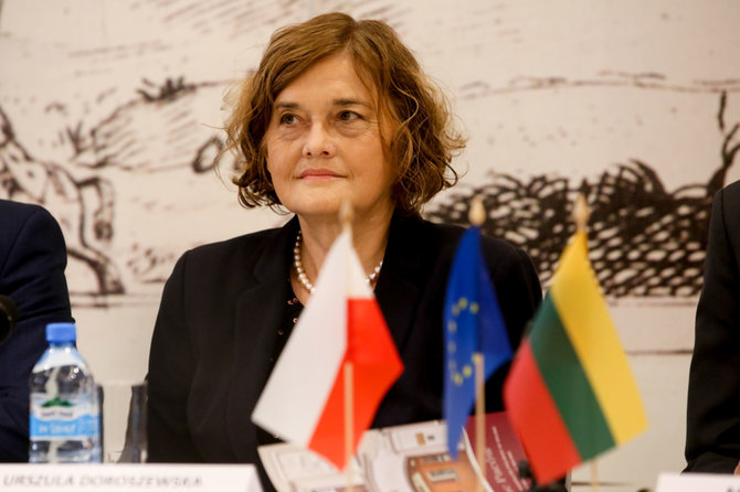 Vidmanto Balkūno / 15min nuotr./Lenkijos ambasadorė Lietuvoje Urszula Doroszewska