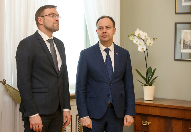 Vidmanto Balkūno / 15min nuotr./Linas Kukuraitis ir Aurelijus Veryga