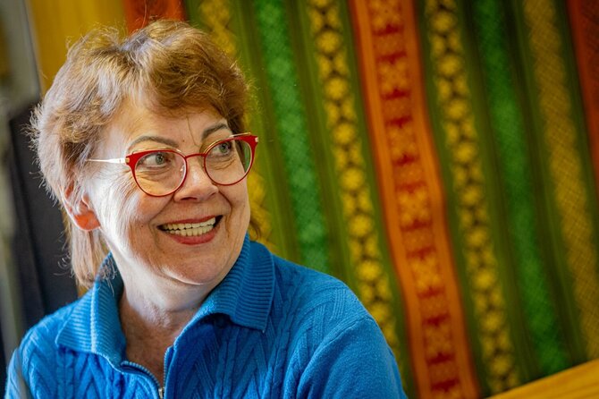 Vidmanto Balkūno / 15min nuotr./Violeta Valentonytė. Uliūnų (Panevėžio raj.) juostų audėjos ir jų kūriniai