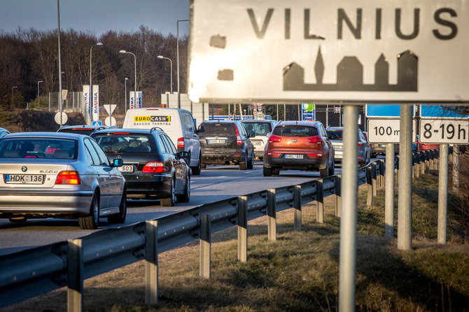 Vidmanto Balkūno / 15min nuotr./Spūstys Vilniuje