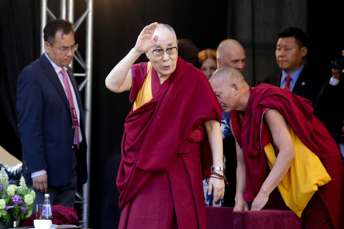 Vidmanto Balkūno / 15min nuotr./Dalai Lama