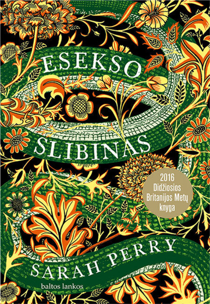 Knygos viršelis/Sarah Perry „Esekso slibinas“