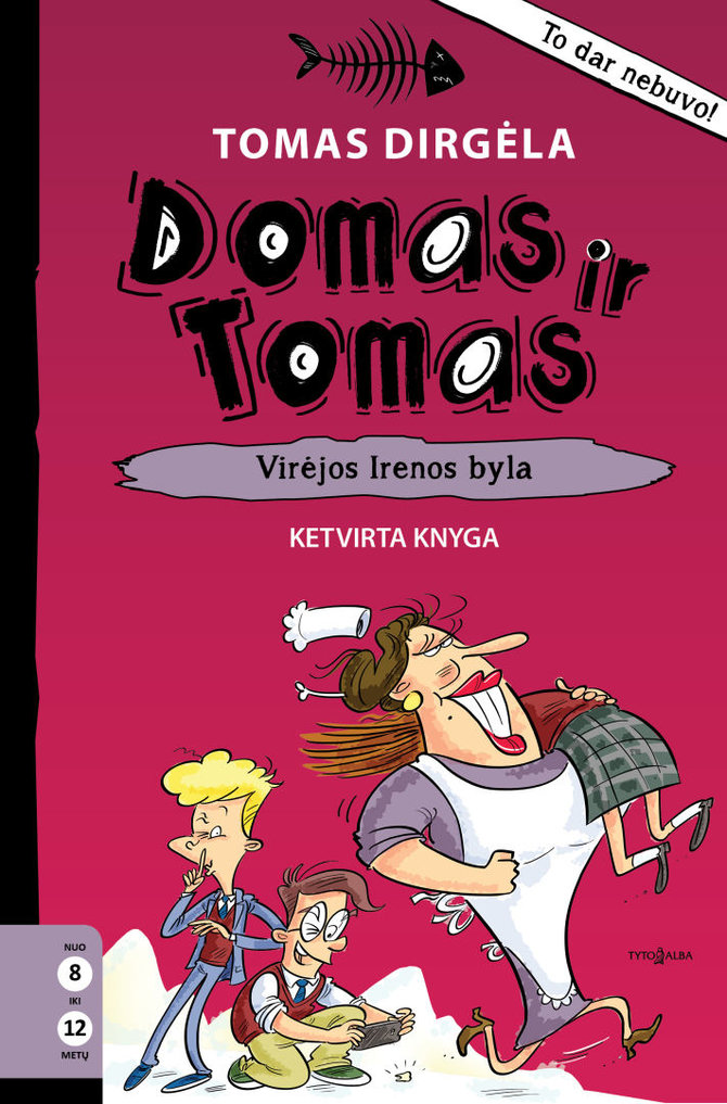 Knygos viršelis/Tomas Dirgėla „Domas ir Tomas. Virėjos Irenos byla“ 