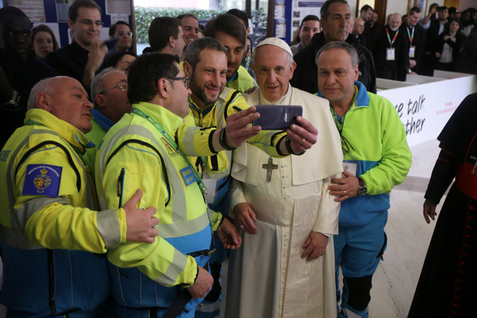 „Dicastery for Laity, Family and Life“ nuotr./Pasaulio jaunimo susitikimas su popiežiumi Pranciškumi