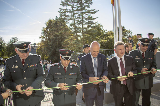 Klaipėdos apskrities VPK nuotr./Plungės policijoje – įkurtuvės naujose moderniose patalpose