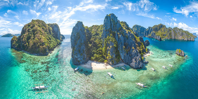 Shutterstock nuotr./El Nido pakrantė, Filipinai
