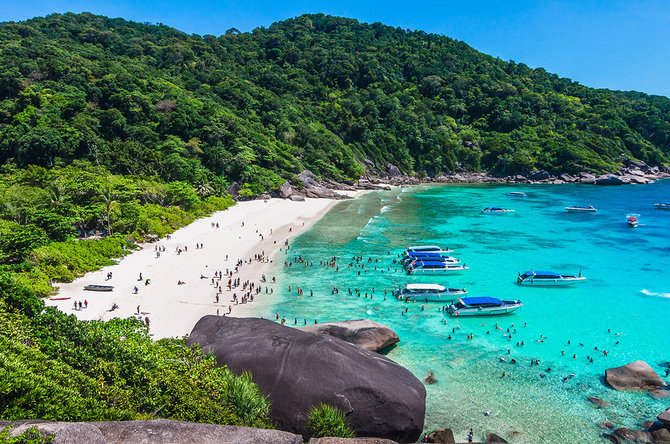 Shutterstock nuotr./Similano salos, Tailandas