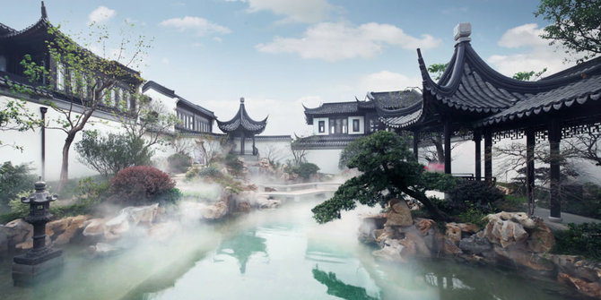 „Sotheby's International Realty“ nuotr./Kinijoje parduodamas itin prabangus namas