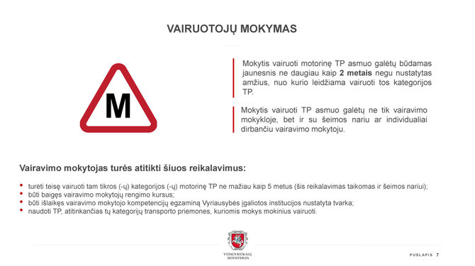 VRM nuotr./Saugaus eismo automobilių keliais įstatymo pakeitimo projektas 