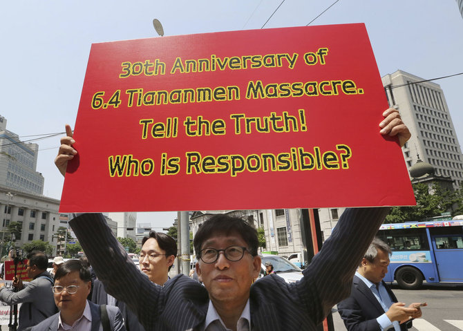 „Scanpix“/AP nuotr./Tiananmenio aikštė