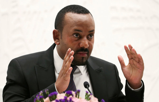 Etiopijos premjeras Abiy Ahmedas