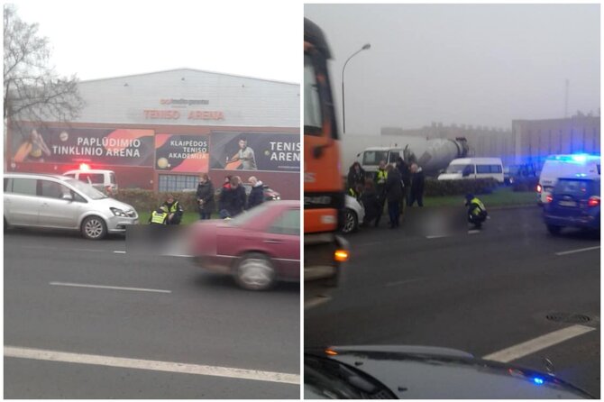 Facebook/Klaipėdos reidai nuotr./Įvykio vietoje