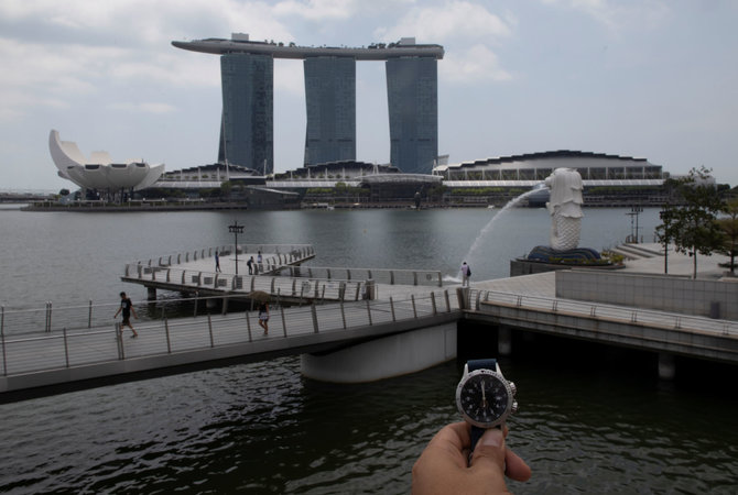 „Reuters“/„Scanpix“ nuotr./Vidurdienis Singapūre