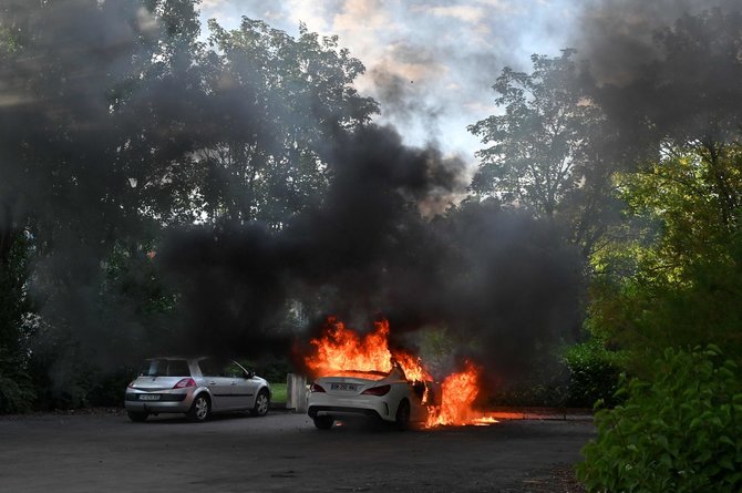 AFP/„Scanpix“ nuotr./Neramumai Dižono mieste Prancūzijoje