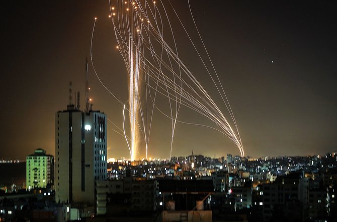 AFP/„Scanpix“ nuotr./Paaštrėjęs palestiniečių ir Izraelio konfliktas