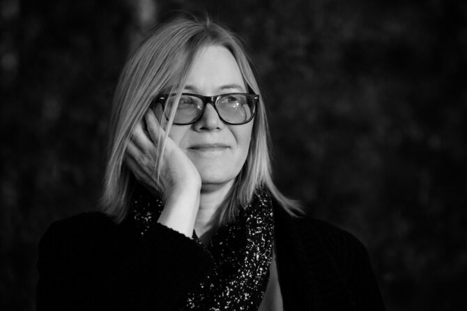Lauros Vansevičienės nuotr./Rašytoja Sara Poisson