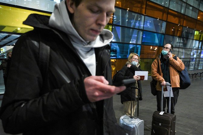 AFP/„Scanpix“ nuotr./Į Sakartvelą atvyksta Rusijos ir Baltarusijos piliečiai