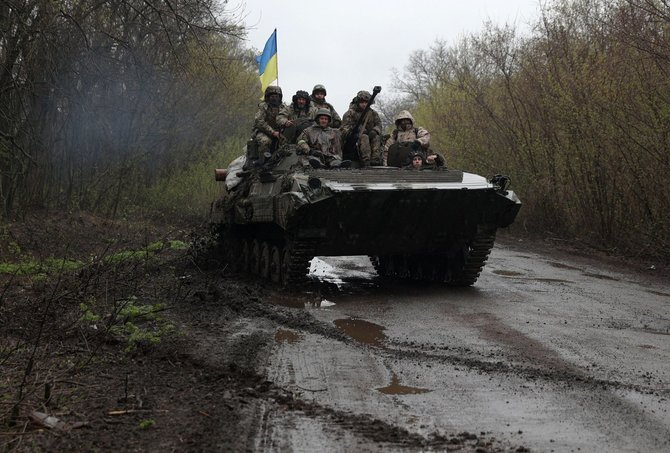 AFP/„Scanpix“ nuotr./Ukrainos kariai