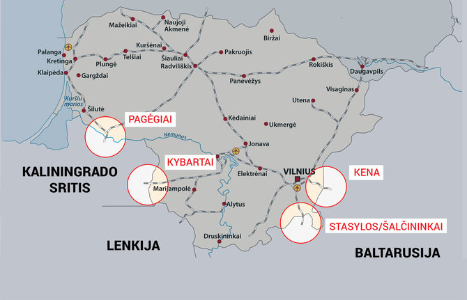 123RF.com nuotr./Geležinkelio jungtys Lietuvoje su Rusija ir Baltarusija
