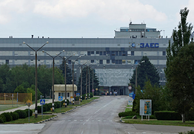 „Reuters“/„Scanpix“ nuotr./Zaporižios atominė elektrinė