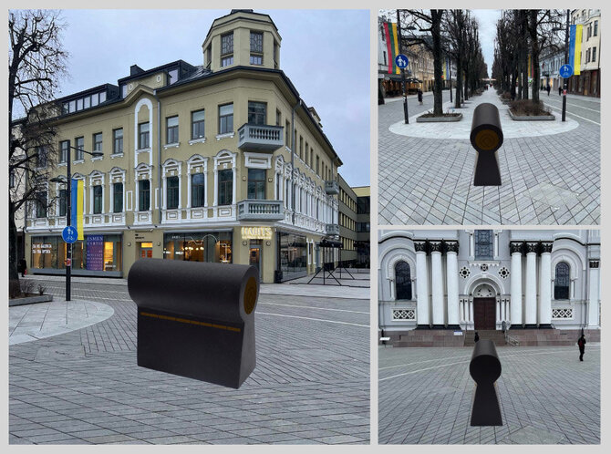 Kauno miesto savivaldybės nuotr./Projektas „Rakto skylutė“