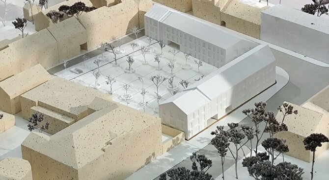 „Archas“ nuotr./Steigiamojo Seimo aikštės architektūros konkursą laimėjo „Archas“