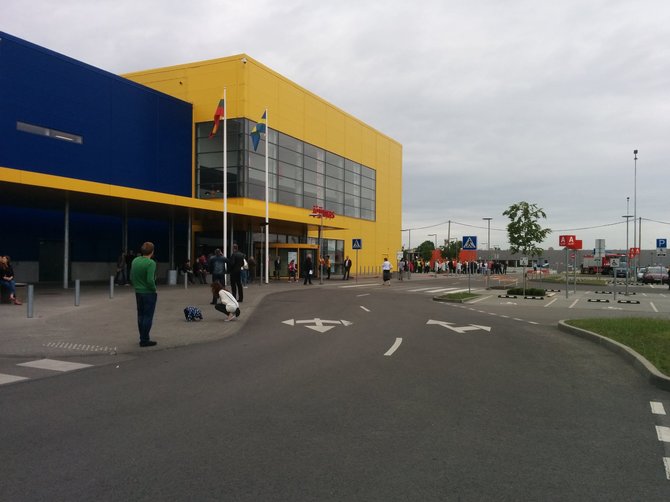 15min.lt skaitytojo Giedriaus nuotr./Prekybos centras „Ikea“ 