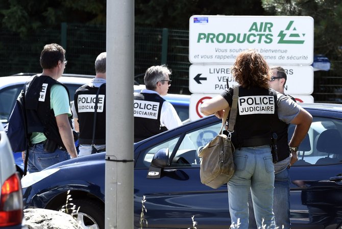 AFP/„Scanpix“ nuotr./Teroristų išpuolis Prancūzijoje
