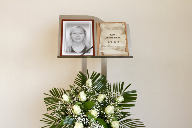 Jurgitos Narbutaitės nuotr./Mirusioji gimdyvė – Lina Jasinskienė