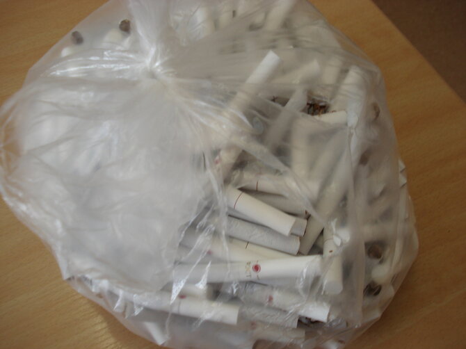 Alytaus apskrities VPK nuotr./Kontrabandinės cigaretės