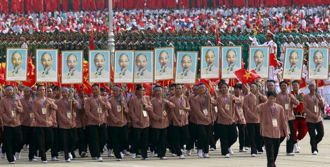 „Reuters“/„Scanpix“ nuotr./Vietnamas švenčia nepriklausomybės dieną