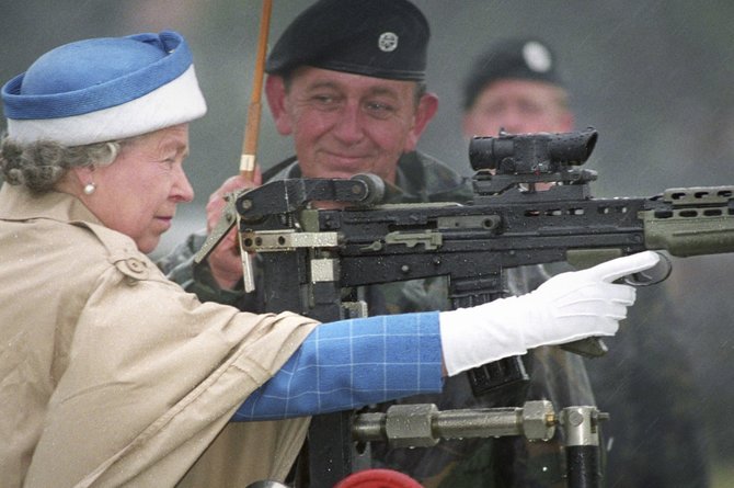 „Scanpix“/AP nuotr./Didžiosios Britanijos karalienė Elizabeth II