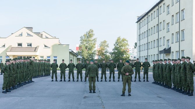 KAM nuotr./LDK Butigeidžio dragūnų bataliono savanoriai