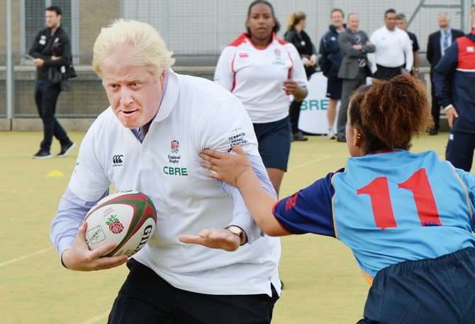 „Scanpix“/AP nuotr./Londono meras Borisas Johnsonas