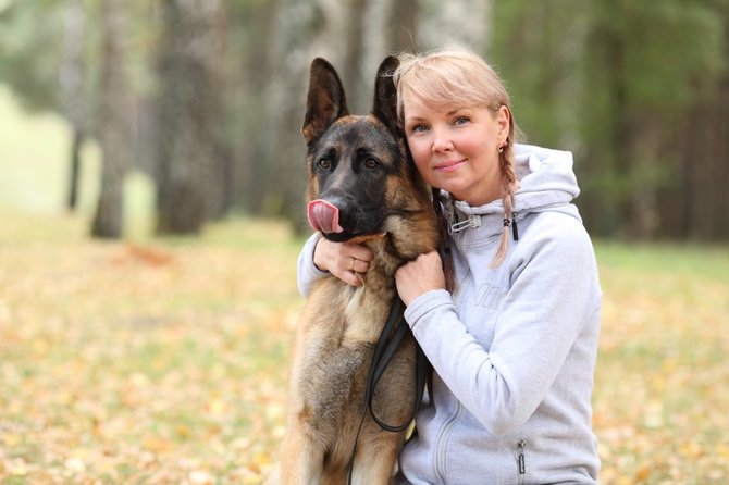 „SOS gyvūnai“ nuotr./Prieglaudos vadovė Ilona Reklaitytė-Mezenceva