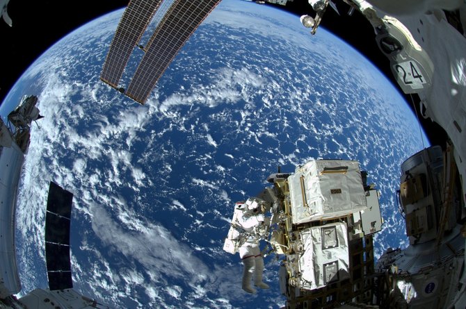 „Reuters“/„Scanpix“ nuotr./Tarptautinė kosminė stotis