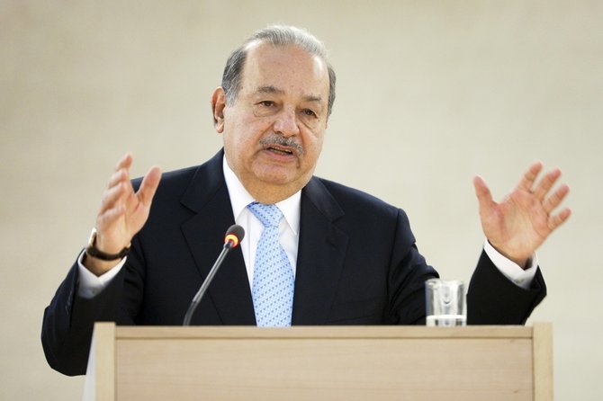 „Reuters“/„Scanpix“ nuotr./15. Meksikos milijardierius Carlosas Slimas
