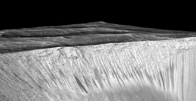 „Reuters“/„Scanpix“ nuotr./Marso paviršius