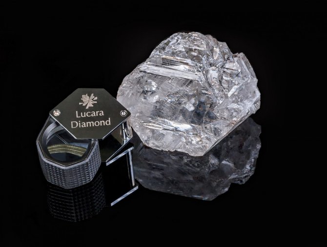 AFP/„Scanpix“ nuotr./Botsvanoje rastas antrasis didžiausias pasaulyje deimantas