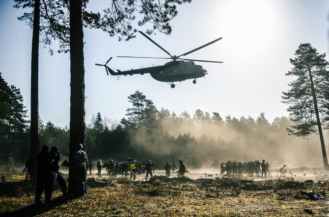  Pauliaus Čilinsko nuotr./Lietuvos kariuomenės greitojo reagavimo pajėgos