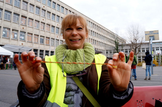 Marijaus Gailiaus nuotr./„Piliečiai turi būti įsikabinę nagais į politikų nugaras“, – sako prancūzė Martine Vimeney