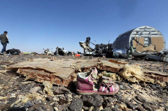 „Reuters“/„Scanpix“ nuotr./2015 m. spalio 31 diena. Susprogdintas Rusijos keleivinis lėktuvas virš Sinajaus pusiasalio